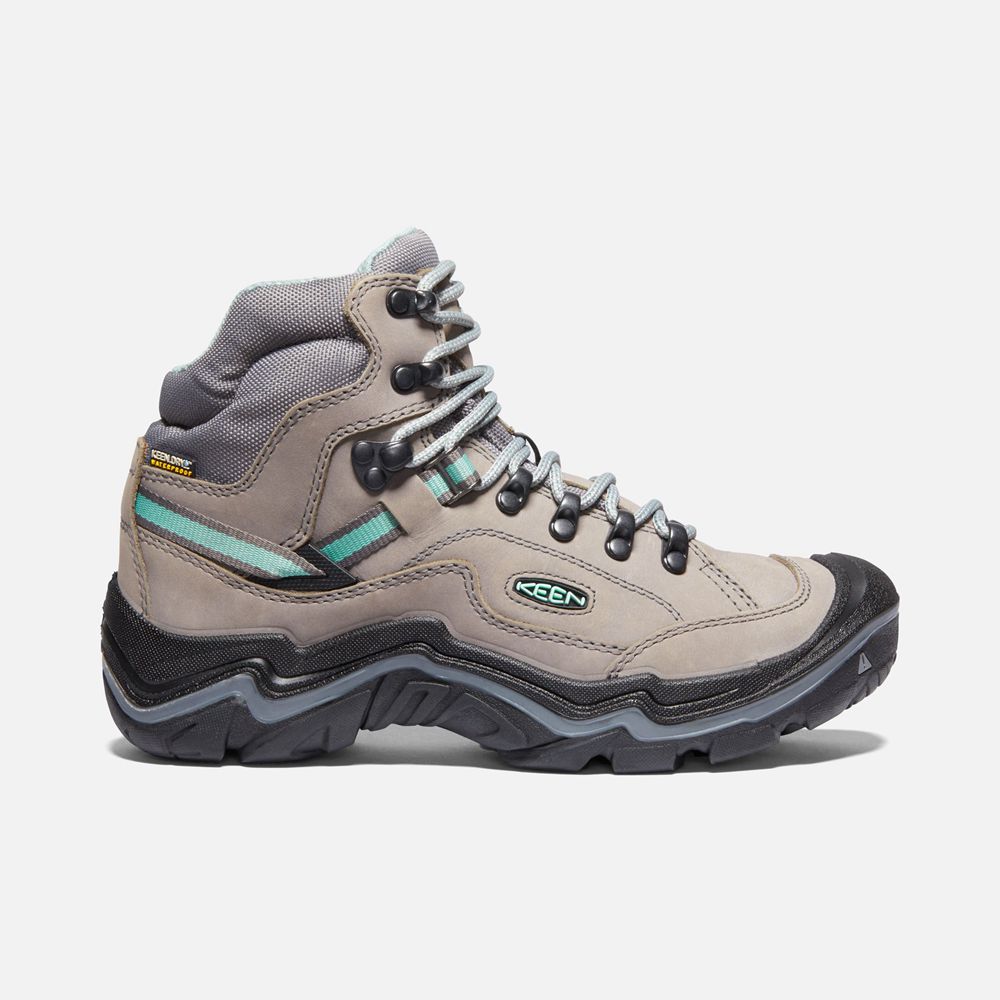 Keen Outdoor Bot Kadın Gri - Durand Ii Waterproof - Türkiye MHXU67928